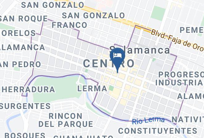 Salamanca - Hotel Del Bajio Maps