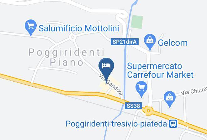 Sondrio - Albergo Del Boschetto Maps