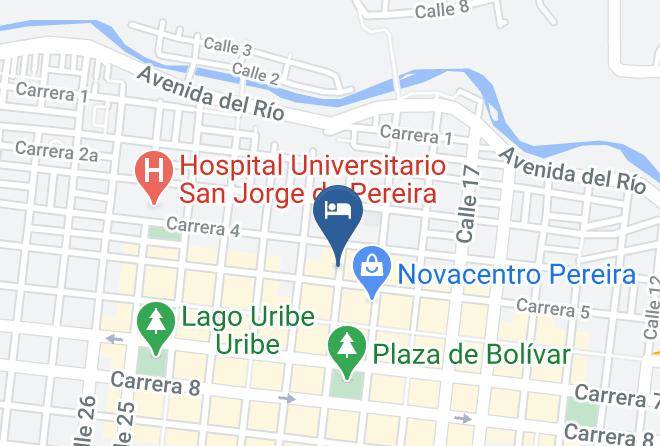 Pereira - Hotel Del Cafe Maps