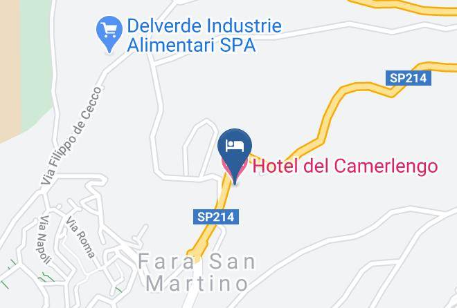 Chieti - Hotel Del Camerlengo Maps