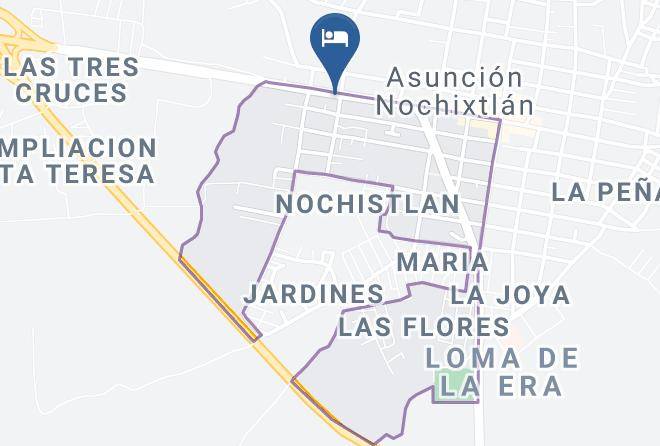 Asuncion Nochixtlan - Hotel Del Carmen Maps