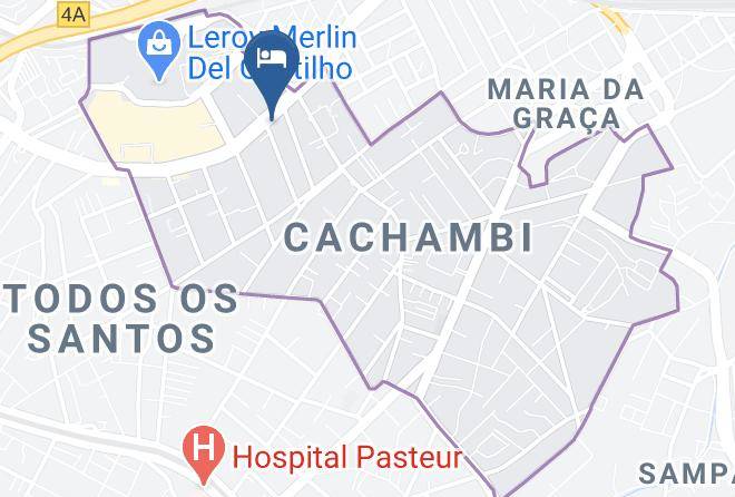 Hotel Del Castilho Map