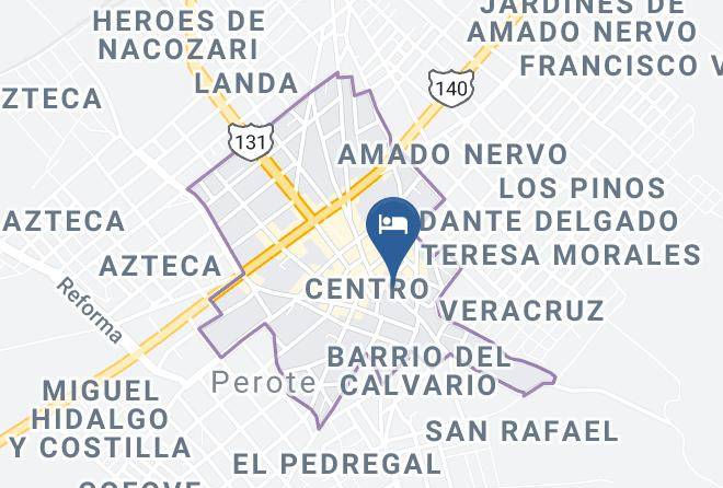 Perote - Hotel Del Centro Maps
