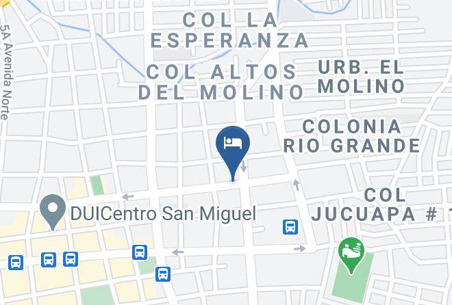 San Miguel - Hotel Del Centro Maps