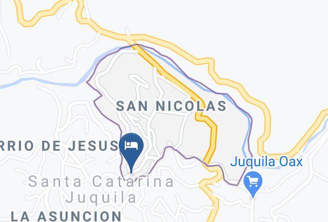 Santa Catarina Juquila - Hotel Del Centro Maps