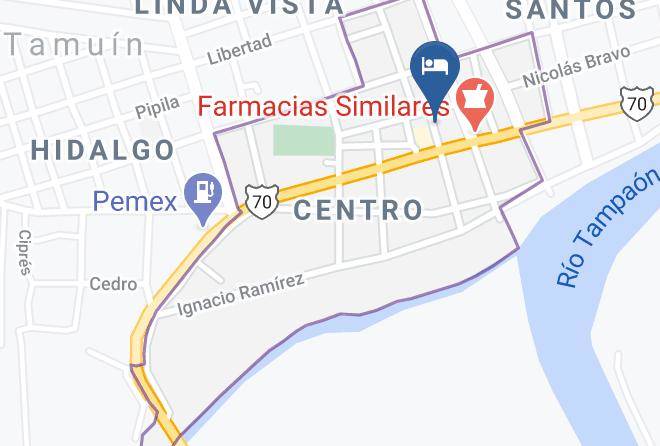 Hotel Del Centro Map