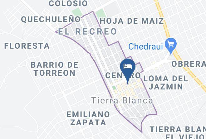 Tierra Blanca - Hotel Del Centro Maps