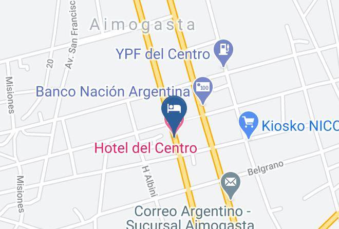Arauco - Hotel Del Centro Maps