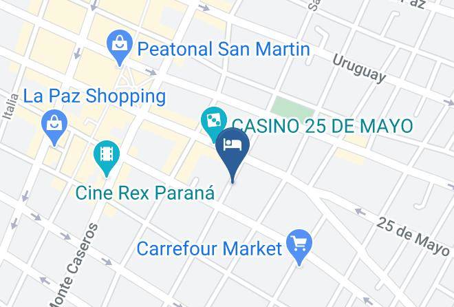 Parana - Hotel Del Circulo Maps
