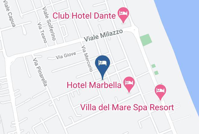 Ravenna - Hotel Del Falco Maps