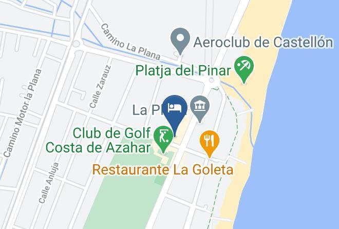 Castellon - Hotel Del Golf Playa Maps