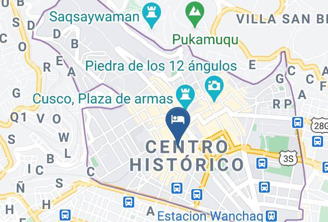 Cusco - Hotel Del Inca Maps