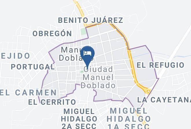 Manuel Doblado - Hotel Del Jardin Maps