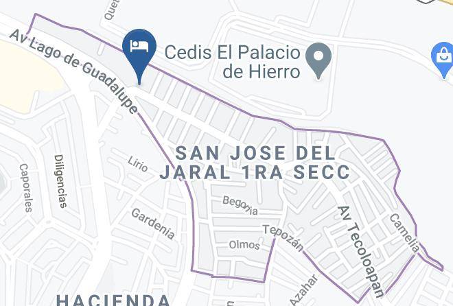 Atizapan De Zaragoza - Hotel Del Lago Maps