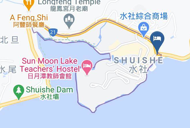 Nantounty - Hotel Del Lago Maps