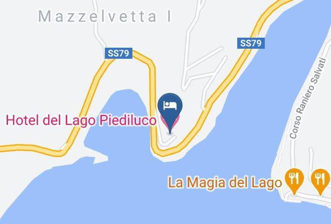 Terni - Hotel Del Lago Piediluco Maps