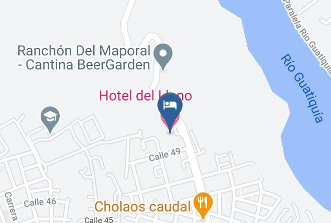 Villavicencio - Hotel Del Llano Maps