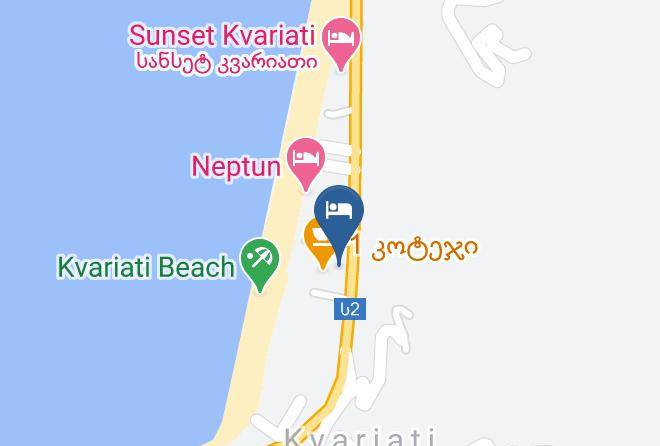 Batumi - Hotel Del Mar Maps