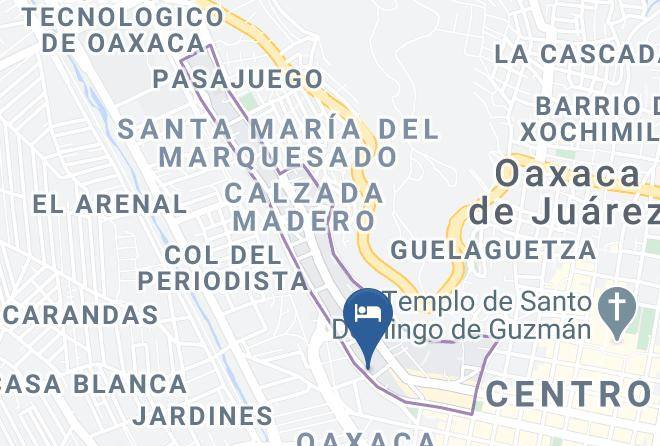 Oaxaca De Juarez - Hotel Del Marquesado Maps