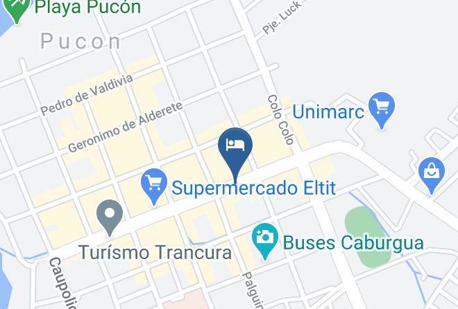 Hotel Del Montanes Map