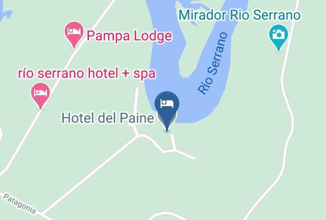Ultima Esperanza Province - Hotel Del Paine Maps