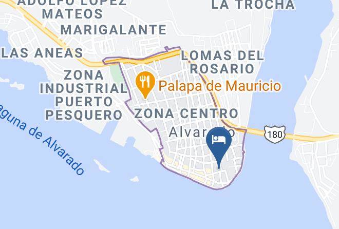 Alvarado - Hotel Del Parque Maps