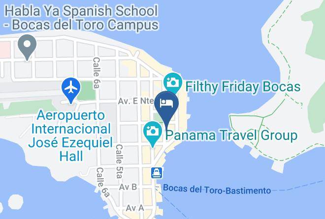 Bocas Del Toro - Hotel Del Parque Maps