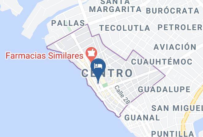 Carmen - Hotel Del Parque Maps