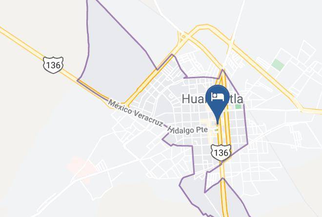 Huamantla - Hotel Del Parque Huamantla Magico Maps