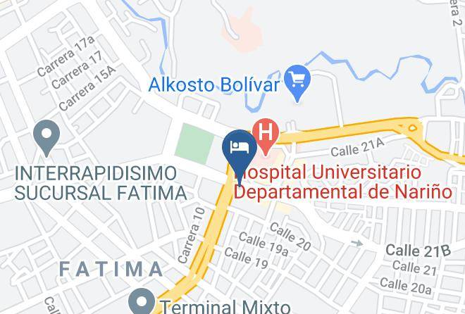 Pasto - Hotel Del Parque Maps