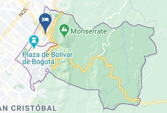 Hotel Del Parque Superior Map