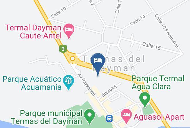 Salto - Hotel Del Pasaje Maps