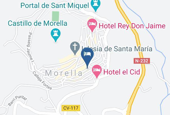 Castellon - Hotel Del Pastor Maps