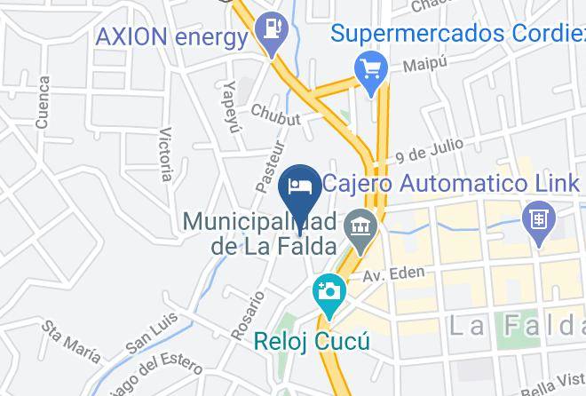 Punilla Department - Hotel Del Plata Maps