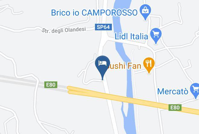 Imperia - Hotel Del Ponte Maps