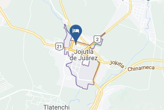 Jojutla - Hotel Del Prado Maps