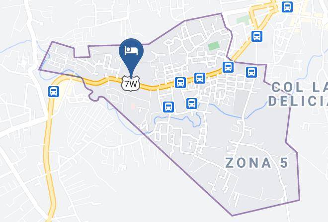 Malacatancito - Hotel Del Prado Maps