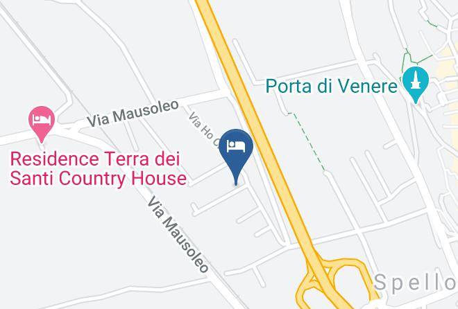 Perugia - Hotel Del Prato Paolucci Maps