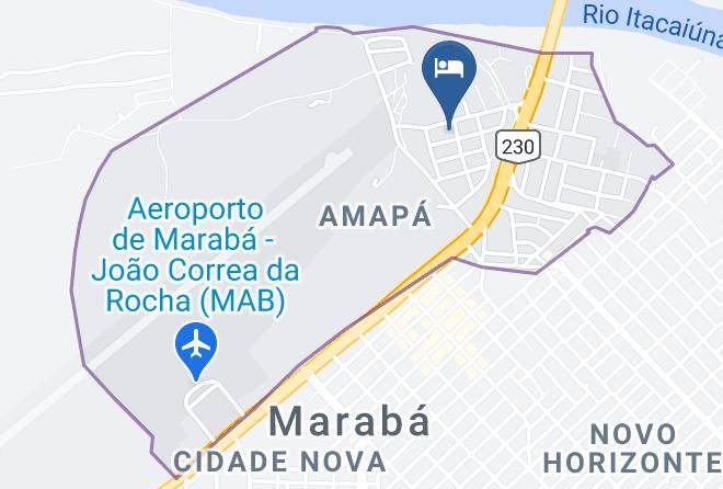 Maraba - Hotel Del Principe Maps