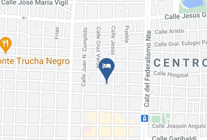 Guadalajara - Hotel Del Refugio Maps