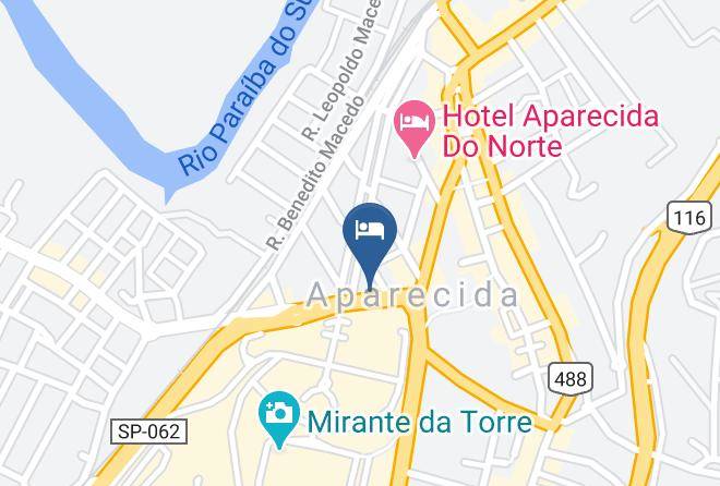 Aparecida - Hotel Del Rey Maps