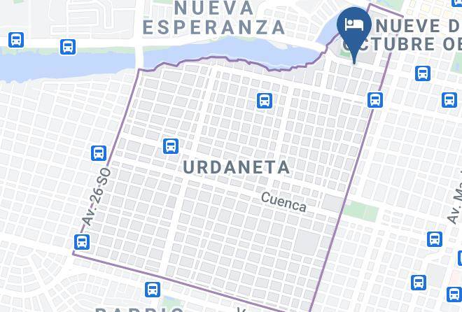Guayaquil - Hotel Del Rey Maps