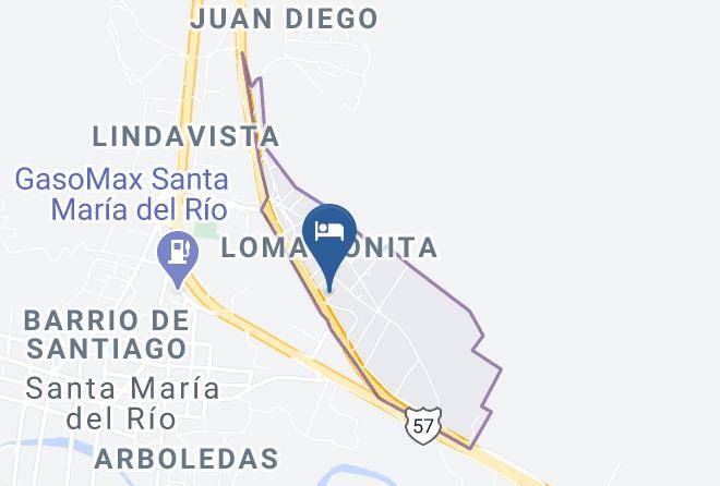 Santa Maria Del Rio - Hotel Del Rio Maps