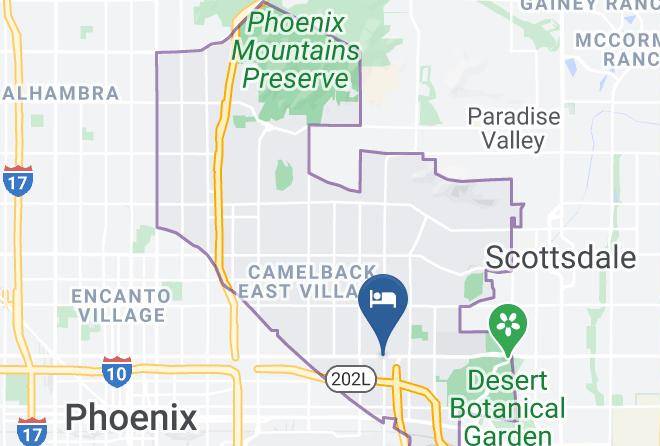 Maricopa - Hotel Del Sol Boutique Phoenix Airport Maps