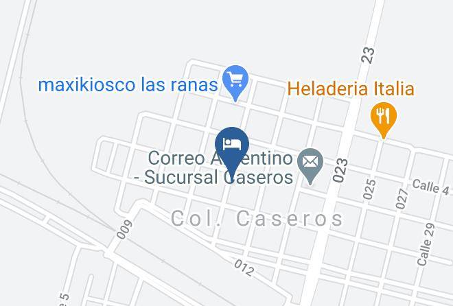 Concepcion Del Uruguay - Hotel Del Sol Maps