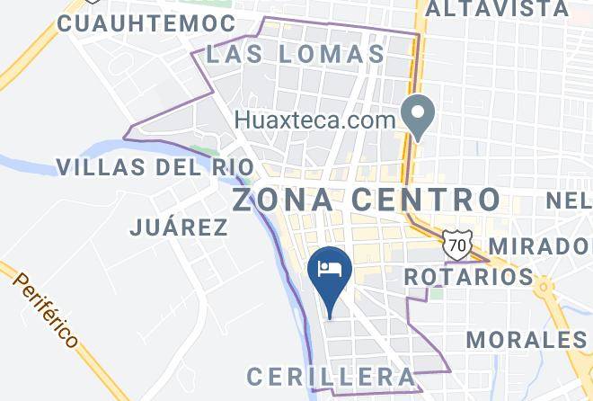 Ciudad Valles - Hotel Del Sol Maps