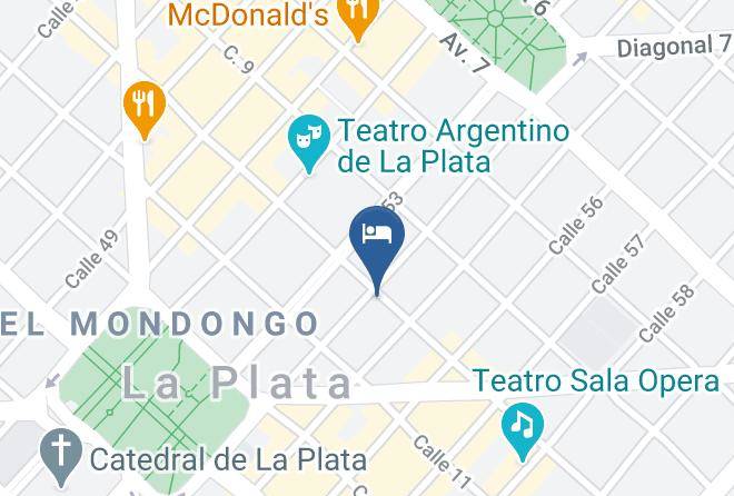 La Plata - Hotel Del Sol Maps