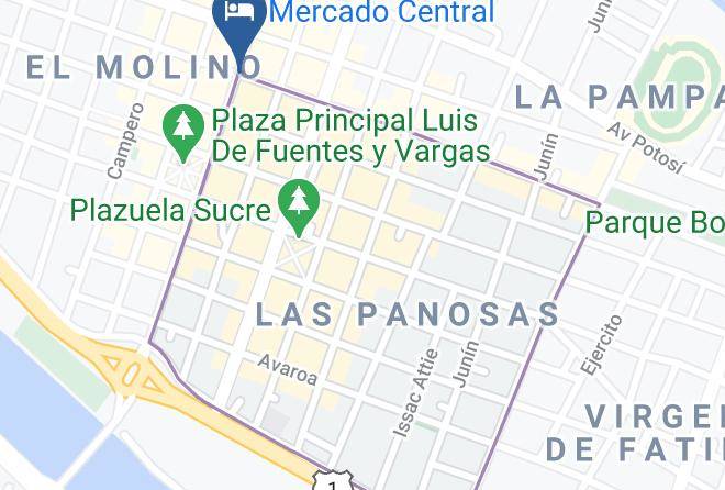 Cercado - Hotel Del Sol Maps