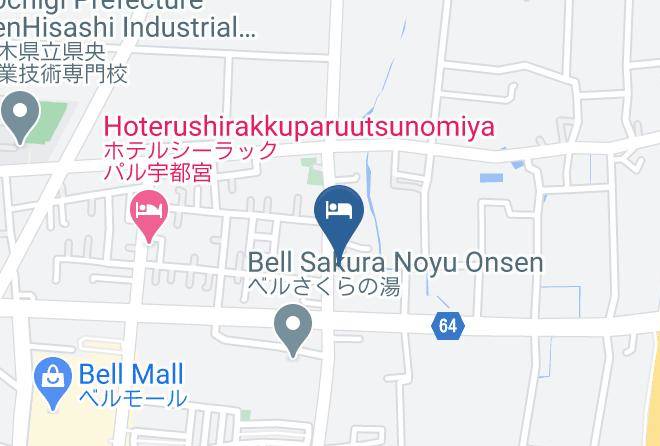 Utsunomiya City - Hotel Del Sol Maps