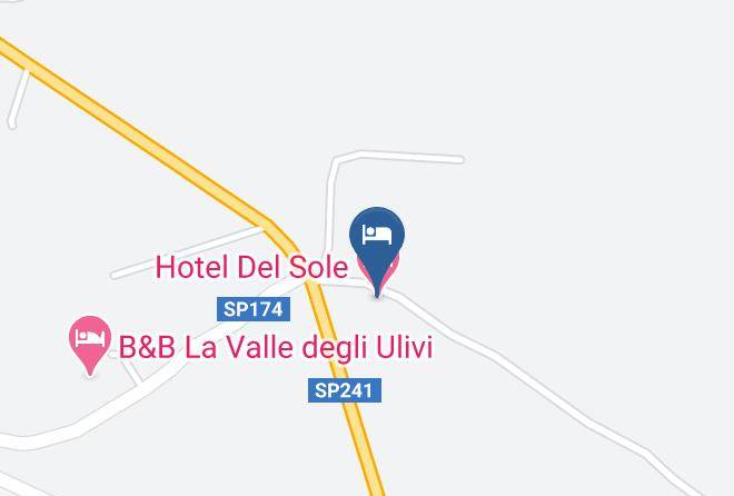 Cosenza - Hotel Del Sole Maps